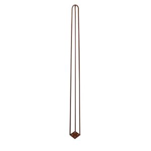 Kit 4 Pés de Metal 90 CM Hairpin Legs Aparador e Mesa de Canto Bronze G41