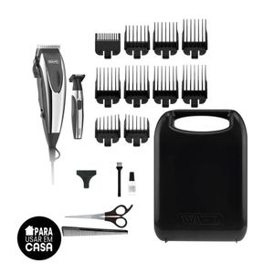 Kit Máquina de Cortar Cabelo e Aparador de Pelos Wahl Clipper Cut & Detail 9243-6248