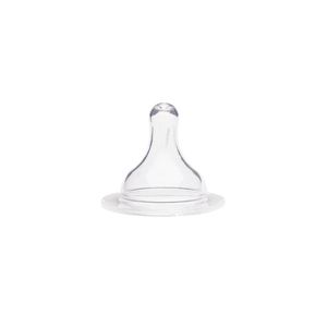 Bico para Mamadeira Silicone Transparente Universal Big - Kuka