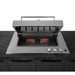 Churrasqueira Fischer De Embutir Cooktop Inox à Gás Bivolt