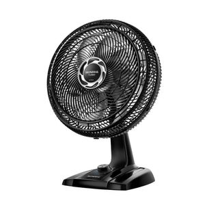 Ventilador De Mesa Mondial Turbo 8 Pás 140W 40cm Preto E Prata NVT-40-8P-B 220V