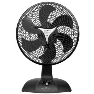 Ventilador de Mesa Britânia Mega Turbo Preto 40cm com 6 Pás