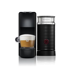 Máquina de Café Nespresso Combo Essenza Mini C30 Preta com Aeroccino