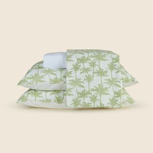 Jogo de Cama Microfibra Palm Verde - A\CASA