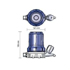 Purificador Loren Acqua Pou 5 Tr Eca - Lorenzetti