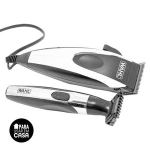 Kit de máquinas para Cortar Cabelo e Aparador de Pelos Cut & Detail Wahl