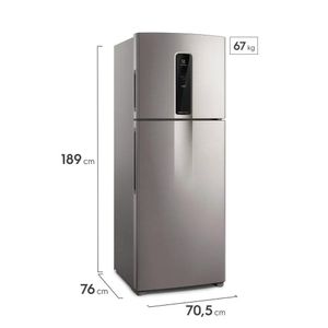 Geladeira 2 Portas Electrolux Frost Free Inverter 480 Litros Efficient - IT70S