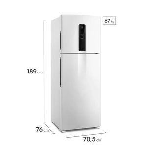 Geladeira 2 Portas Electrolux Frost Free Inverter 480 Litros Efficient - IT70