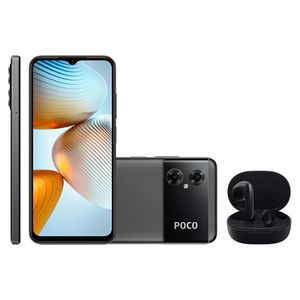 Smartphone Poco M4 5G CMB34 6GB RAM 128GB Xiaomi, Preto