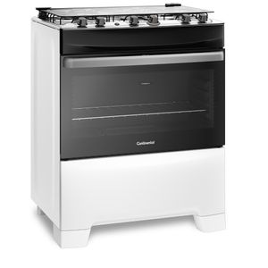 Fogão a Gás de Piso 5 Bocas Continental Mesa de Inox FC5IB