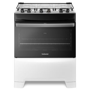 Fogão a Gás de Piso 5 Bocas Continental Mesa de Inox FC5IB