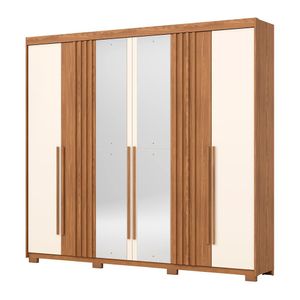 Guarda-Roupa 6 Portas 4 Gavetas Norton Henn