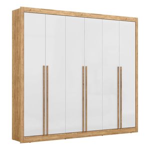 Guarda-Roupa 6 Portas 6 Gavetas Maxel, MDP, Cannes