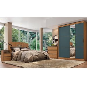 Guarda-Roupa / Roupeiro THB Comfort Slim Glass com 2 Portas e Espelho