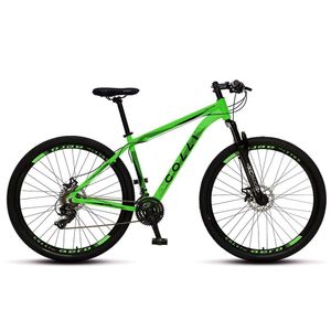 Bicicleta Colli Atalanta, Aro 29 Aero, Freio a Disco, Quadro 17, Verde Neon