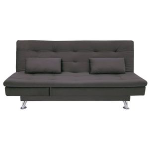 Sofá-Cama com Chaise 188cm Linoforte Rayssa Suede Veludo Espuma D-33