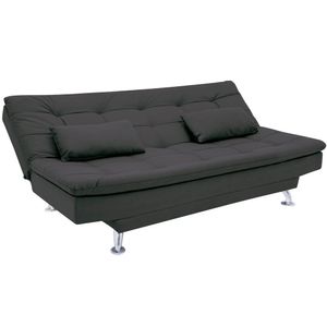 Sofá-Cama 1,90 Metros Linoforte Melissa, Suede Veludo, Espuma D-33