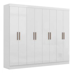 Guarda-Roupa Roupeiro Maxel Paris 8 Portas 4 Gavetas 100 MDF