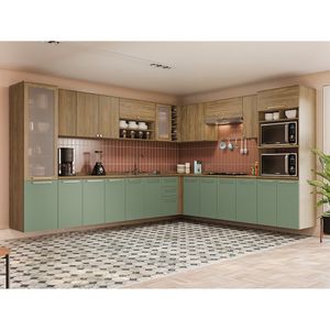 Armário Aéreo Botanic 60cm 1 Porta Basculante MDP Kappesberg