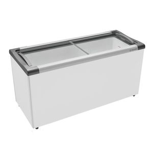 Freezer Horizontal Metalfrio 2 Portas de Vidro 405 Litros NF55S