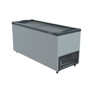 Freezer Horizontal Metalfrio 2 Portas de Vidro 405 Litros NF55S