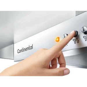 Coifa de Parede Continental 90cm Inox Glass - CC9VX