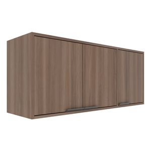 Armário Aéreo Móveis Sul Raíssa 120cm 3 Portas MDP 5192