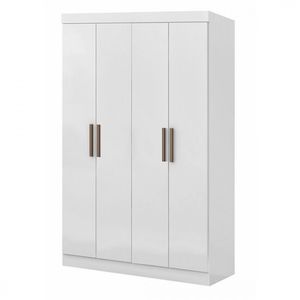 Guarda-Roupa Paris 4 Portas 2 Gavetas 100 MDF Maxel