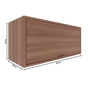 Armário Aéreo 80cm Louise Móveis Sul 1 Porta 5155