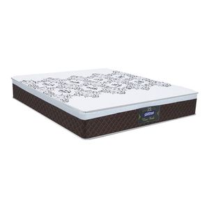 Conjunto Cama Box King New York e Colchão em Molas Ensacadas Gazin