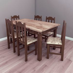 Conjunto Mesa com 6 Cadeiras Pop Talismã Hrebos
