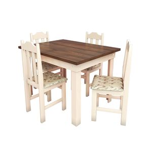 Conjunto Mesa com 4 cadeiras Pop Talismã Hrebos