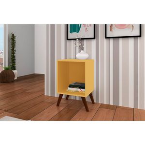 Mesa Lateral Retrô MovelBento MDP Disa Móveis