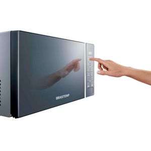 Microondas 20 Litros Espelhado BMS20AR Brastemp