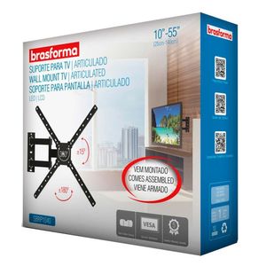 Suporte para TV Tri-Articulado Brasforma de 10 a 55 SBRP1040