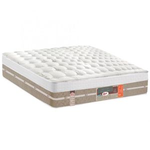 Colchão King Size de Molas Pocket Silver Star Air Híbrido 193x203 Castor