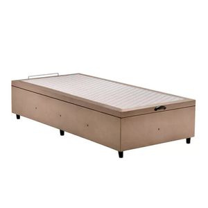 Base para Cama Box Solteiro com Baú p/ Colchão 88cm S. Design