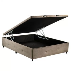 Base para Cama Box Casal com Baú 1400 S. Design