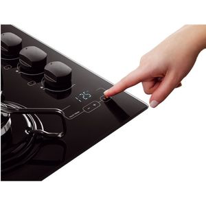 Cooktop Brastemp 5 Bocas com Touch Timer Ative BDT85AE
