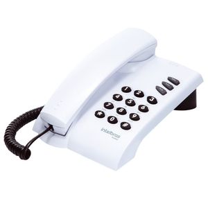 Telefone com Fio Pleno com 3 Volumes e 2 Timbres Intelbras