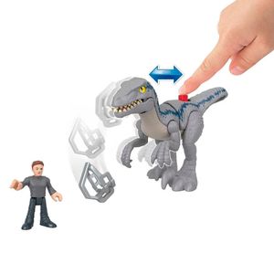 Imaginext Jurassic World Blue e Owen - Mattel