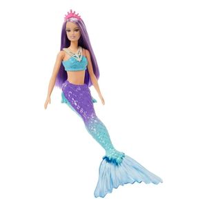 Boneca Barbie Dreamtopia Sereia Cabelo Roxo - Mattel