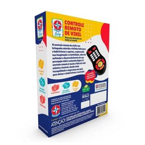 Controle Remoto Infantil de Vinil - Estrela