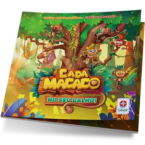 Livro Jogo Cada Macaco No Seu Galho - Estrela