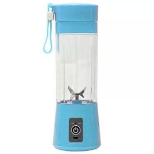 Mini Liquidificador Portátil Shake Eletrico Juice Cup Azul