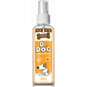 Perfume Pet Hipoalergenico Dr Dog Carinho Bom Amadeirado 120 mL Cães Gatos Banho e tosa