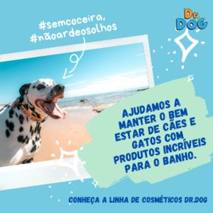 Shampoo Caes e Gatos Dr. Dog Pré Lavagem Maus Odores Hipoalergenico 5L