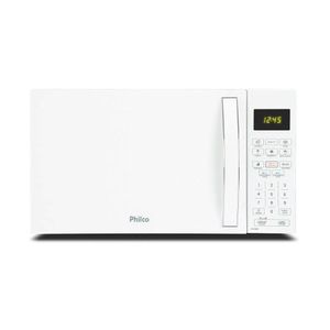 Micro-ondas Philco Limpa Fácil Multifunções 1100w 20 Litros Branco 127V