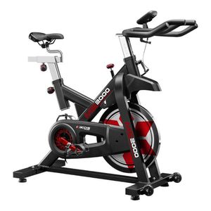 Bicicleta Spinning Kikos MS2000 Magnética - Roda de Inércia 16kg Silenciosa