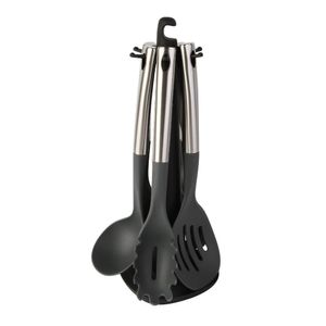 Kit Utensílios Inox 7 Peças - A\CASA